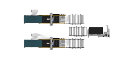 藍象數(shù)控一拖二開料機連線詳解